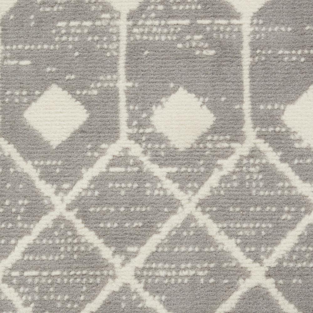 GRF37 Grafix Grey Area Rug- 8'6"x12'. Picture 6