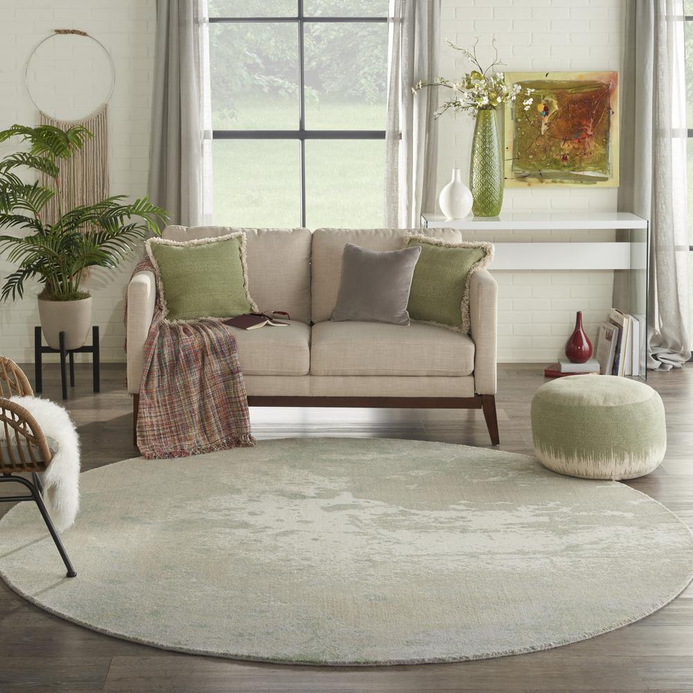Modern Round Area Rug, 8' x Round. Picture 10