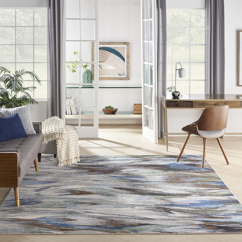 Modern Rectangle Area Rug, 8' x 10'. Picture 10