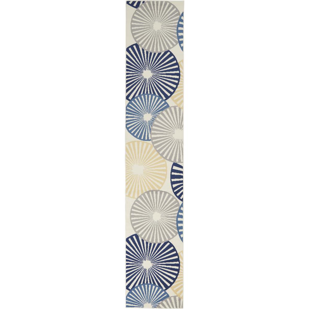 Contemporary Runner Area Rug, 12' Runner. Picture 1