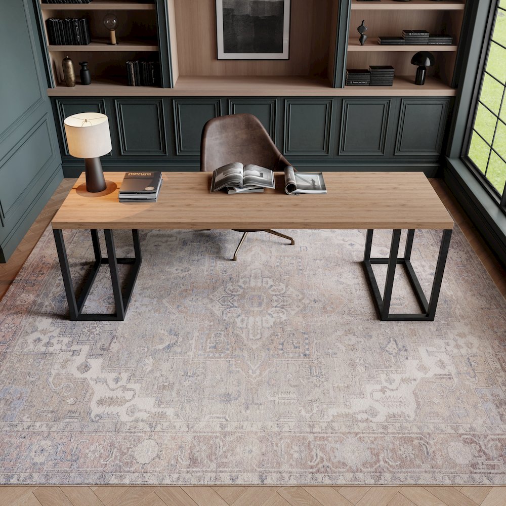 Nourison Home Vintage Washables Area Rug. Picture 4