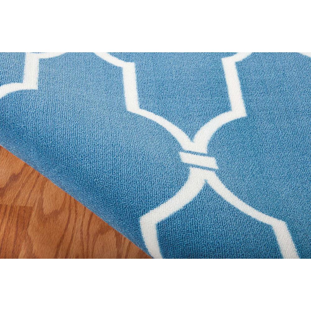 Home & Garden Area Rug, Navy, 10' x 13'. Picture 4