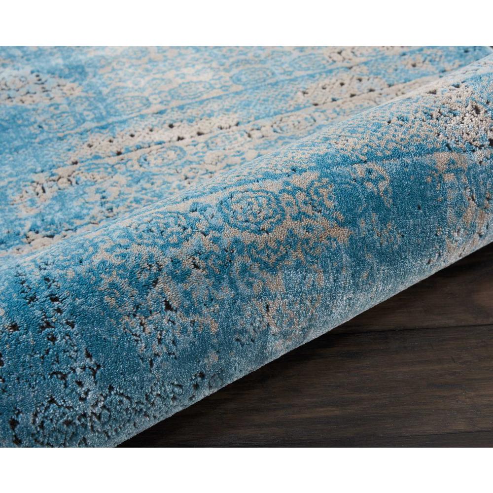 Karma Area Rug, Blue, 2'2" x 3'9". Picture 5