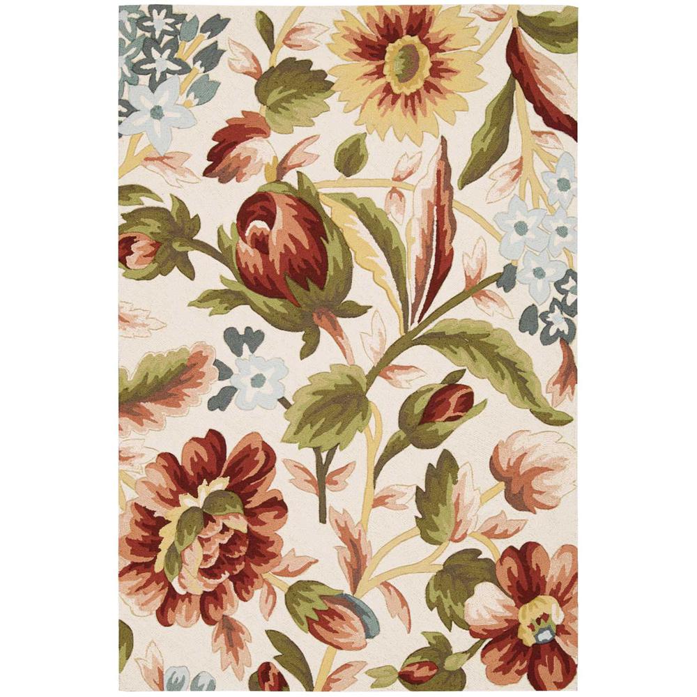 Fantasy Area Rug, Ivory, 5' x 7'6". Picture 2