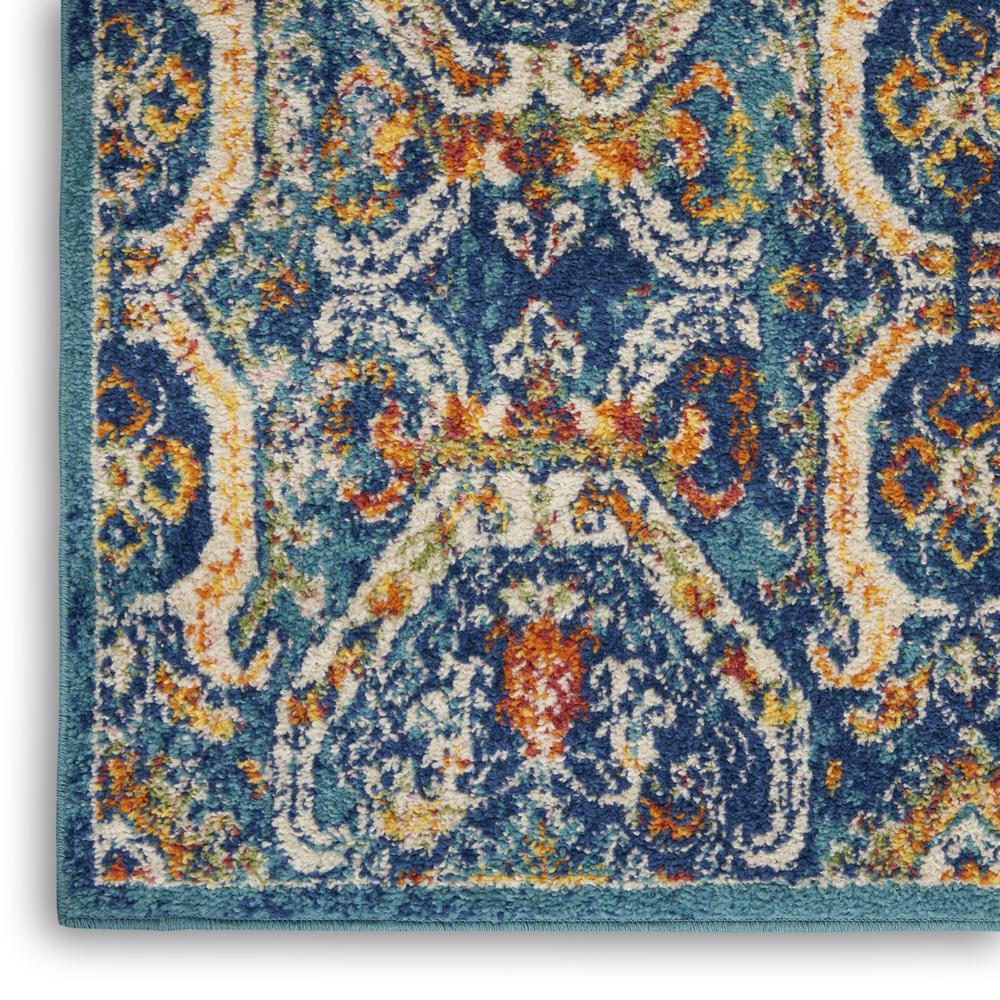 ALR05 Allur Blue Multicolor Area Rug- 5'3" x 7'3". Picture 4