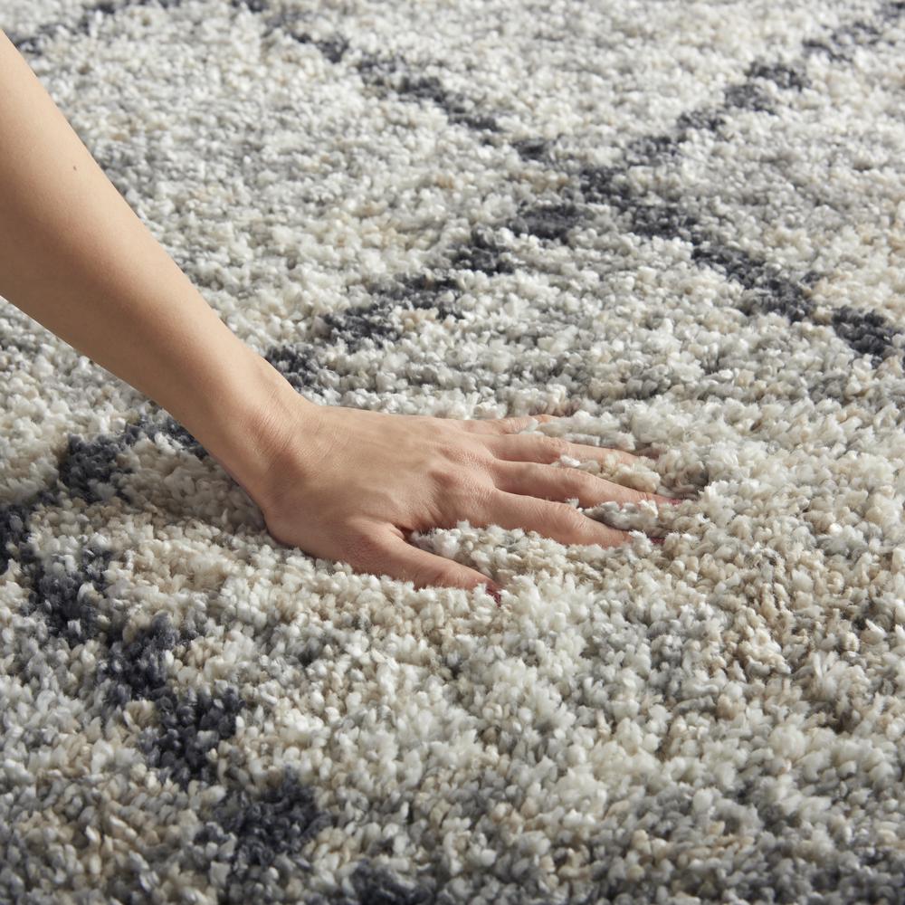 Nourison Home Scandinavian Shag Area Rug. Picture 11