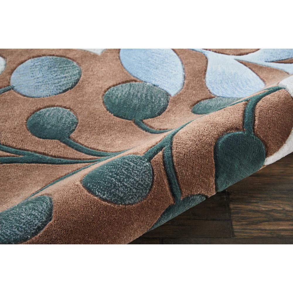 Contemporary Round Area Rug, 8' x Round. Picture 4