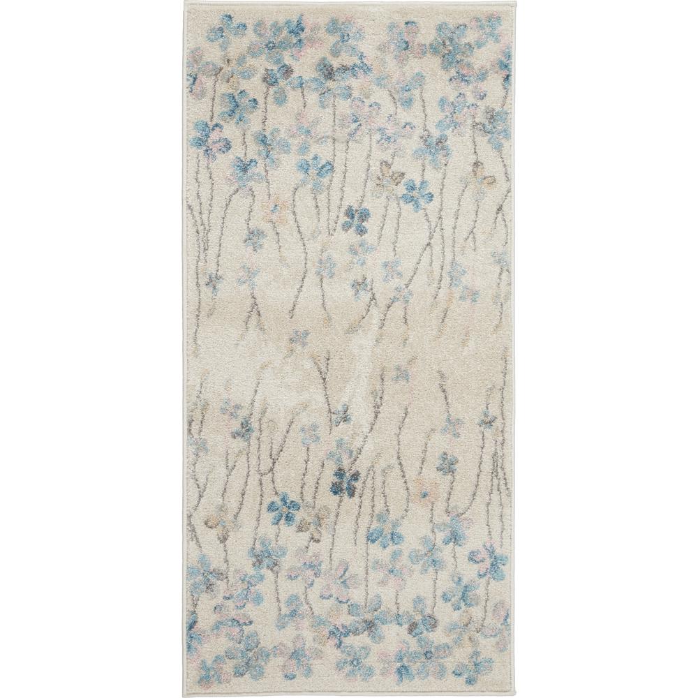 Contemporary Rectangle Area Rug, 2' x 4'. Picture 1