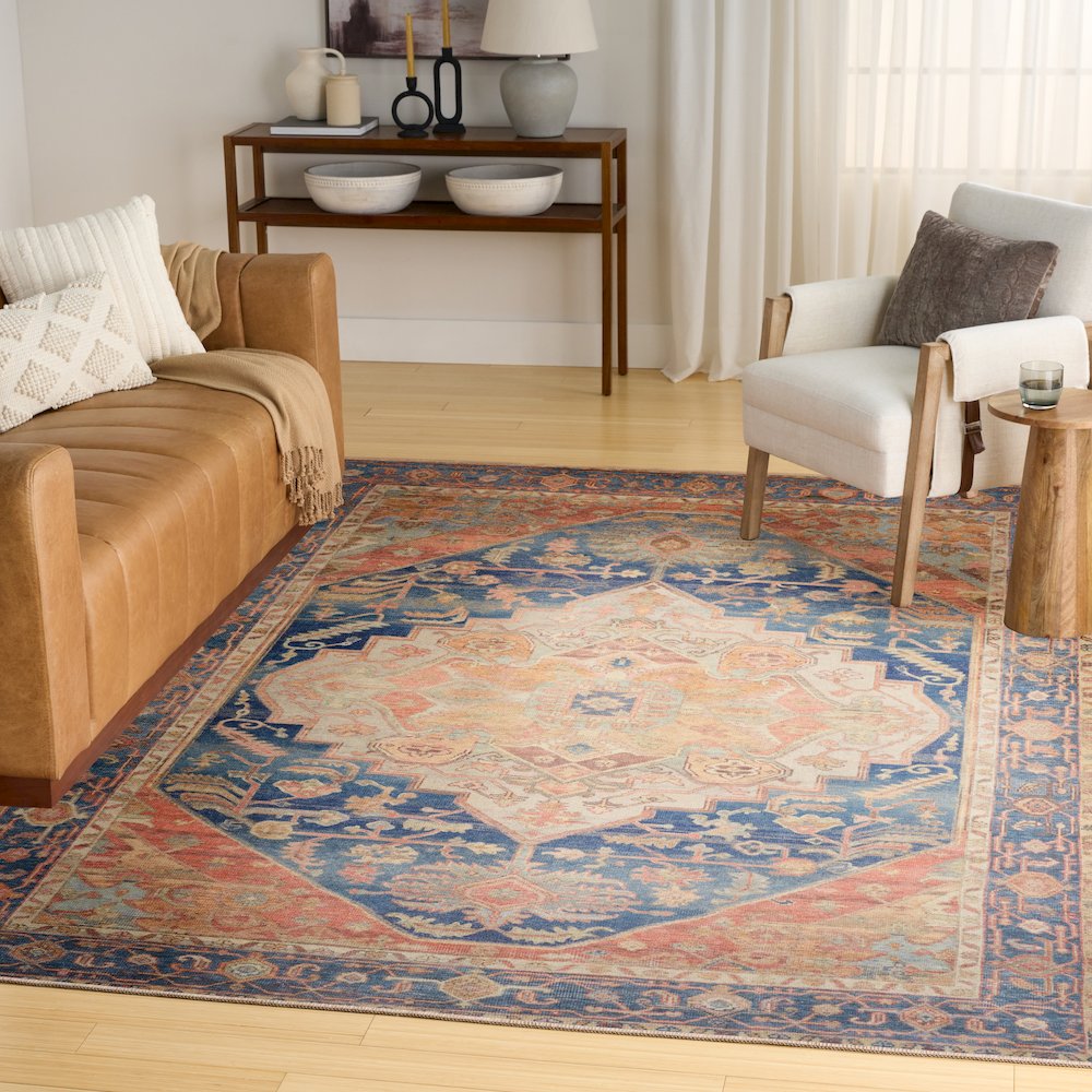 Nourison Home Vintage Washables Area Rug. Picture 5