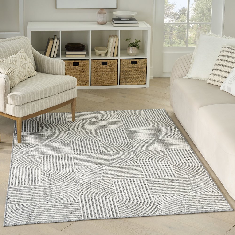 Nourison Home Textured Home Area Rug. Picture 2