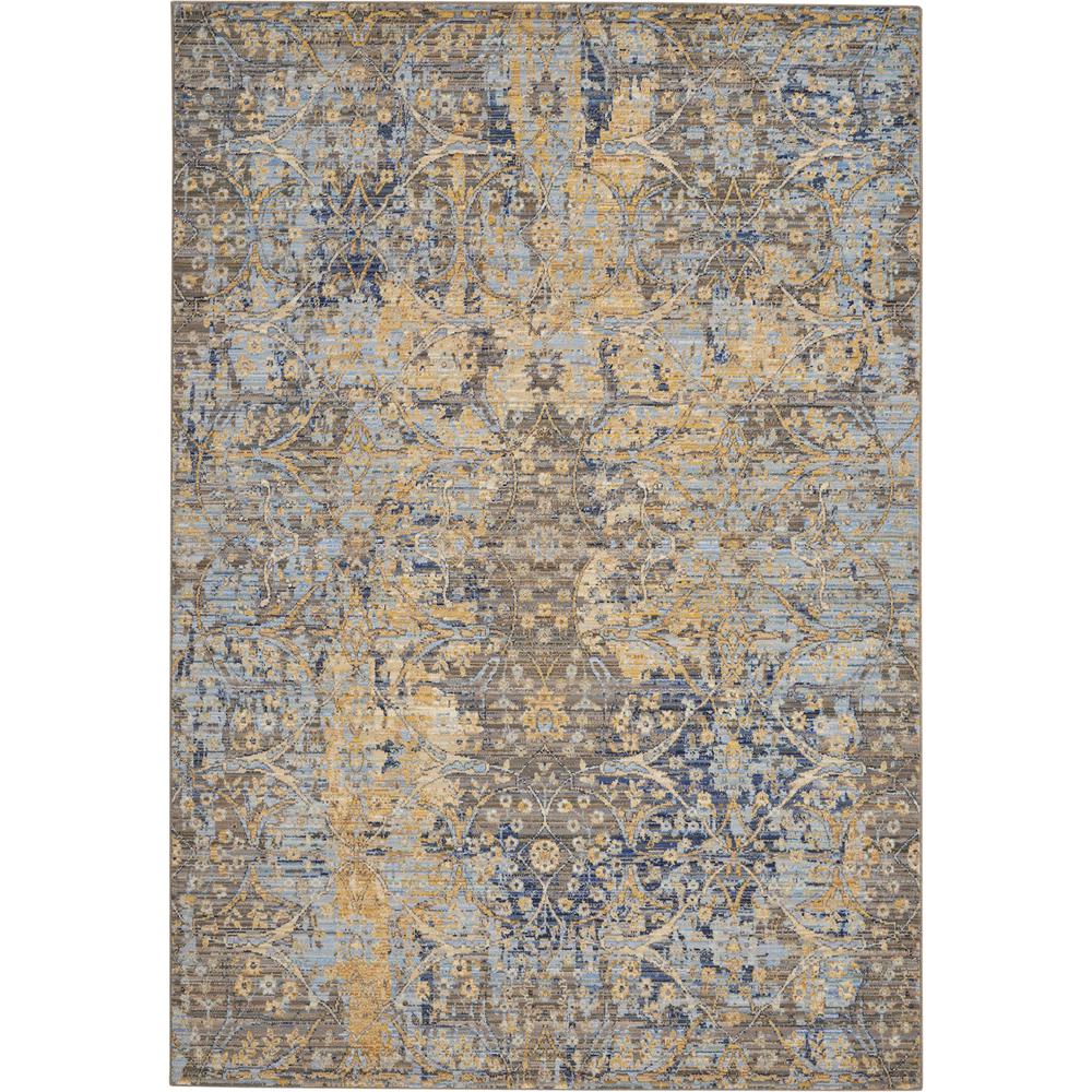 Vintage Rectangle Area Rug, 6' x 8'. Picture 1