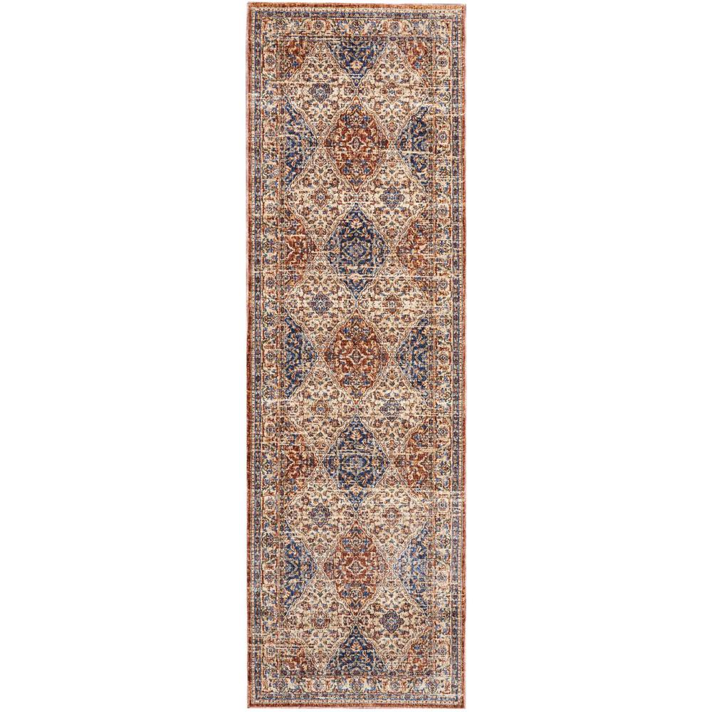 Reseda Area Rug, Multicolor, 2'3" x 7'6". Picture 1
