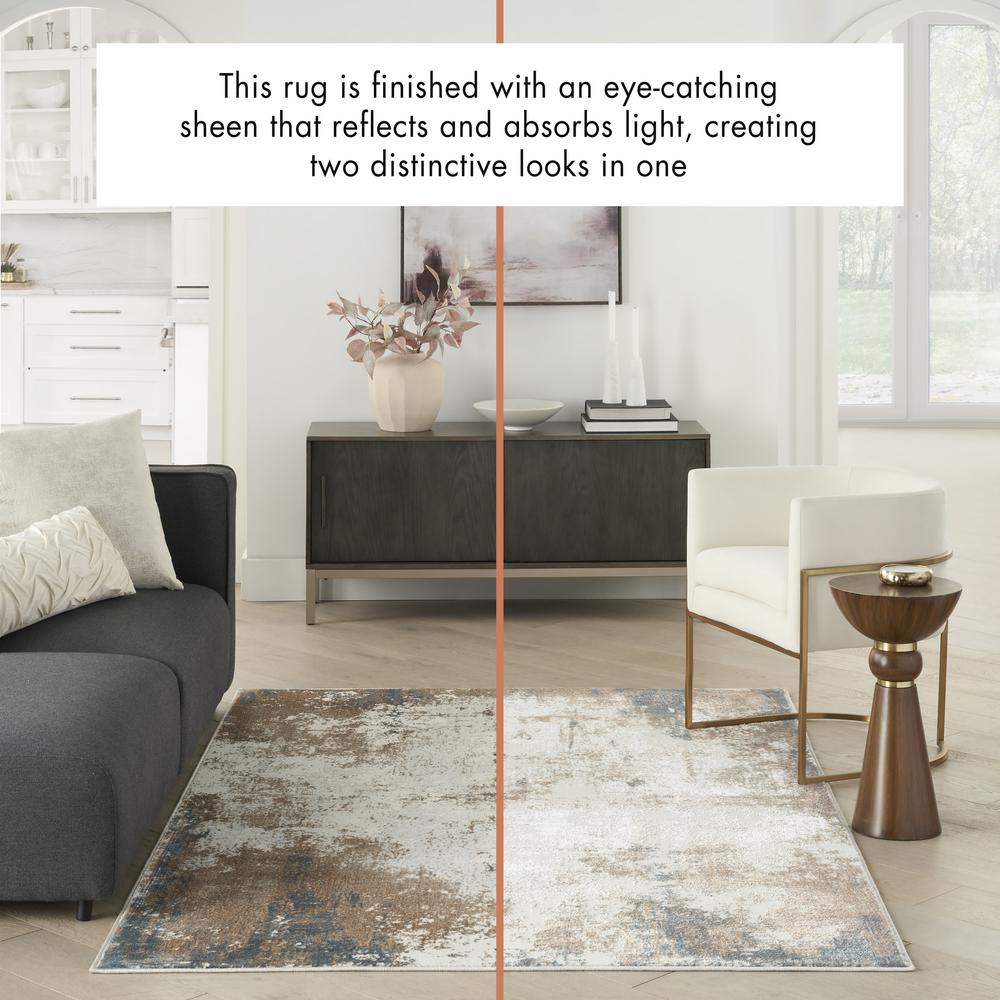 Modern Rectangle Area Rug, 9' x 12'. Picture 9