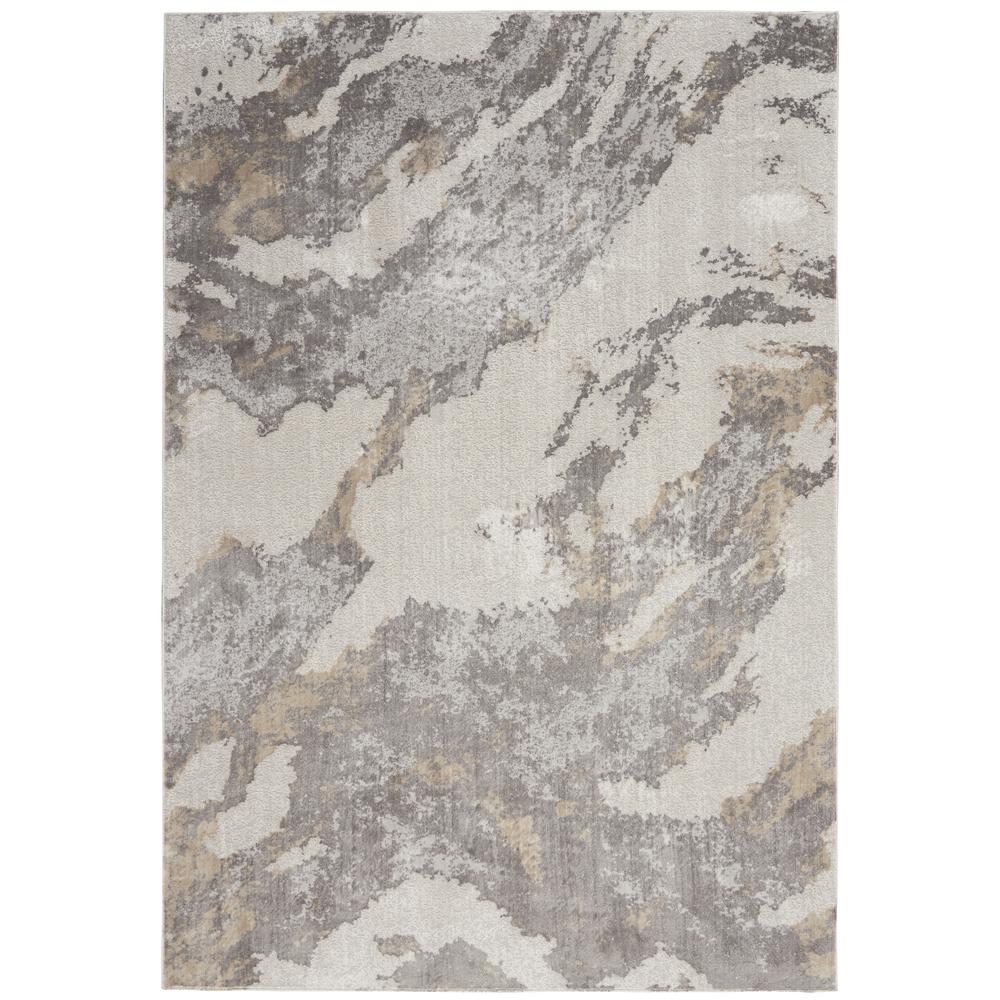 Modern Rectangle Area Rug, 5' x 7'. Picture 1