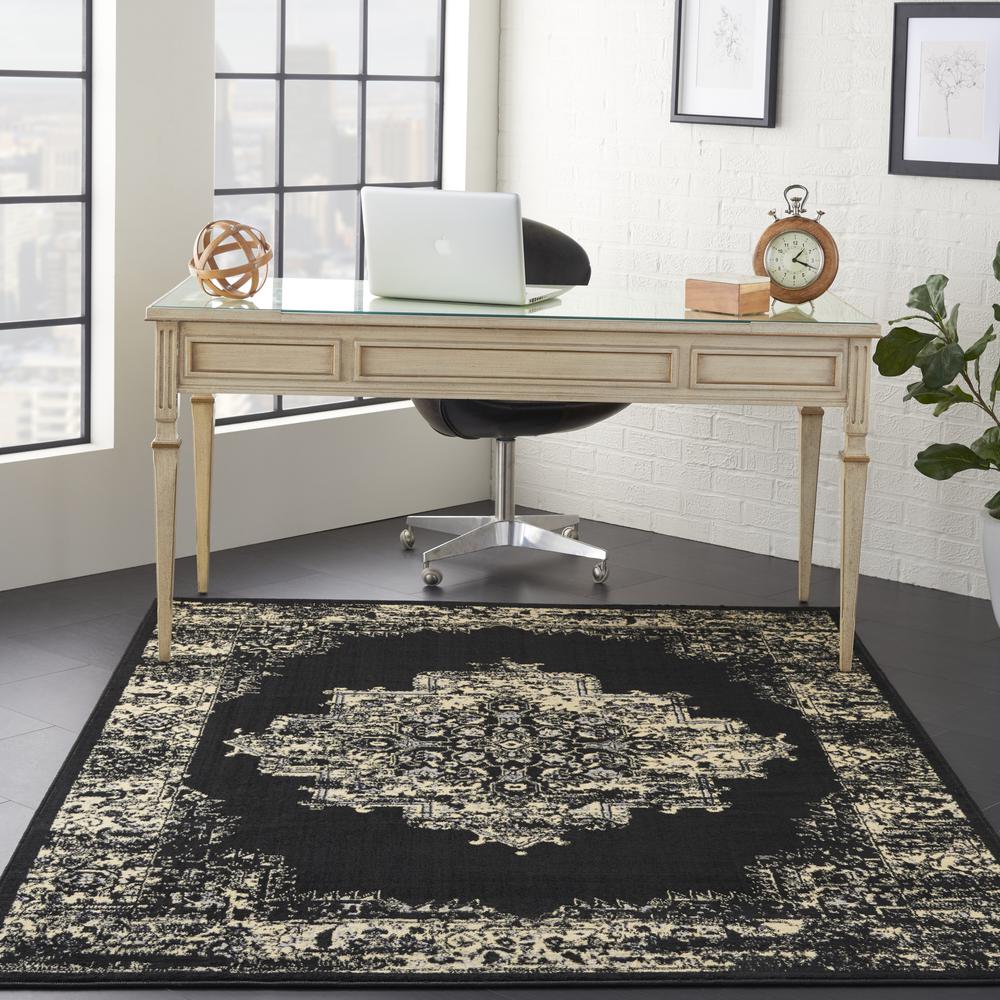 Nourison Home Grafix Area Rug. Picture 3