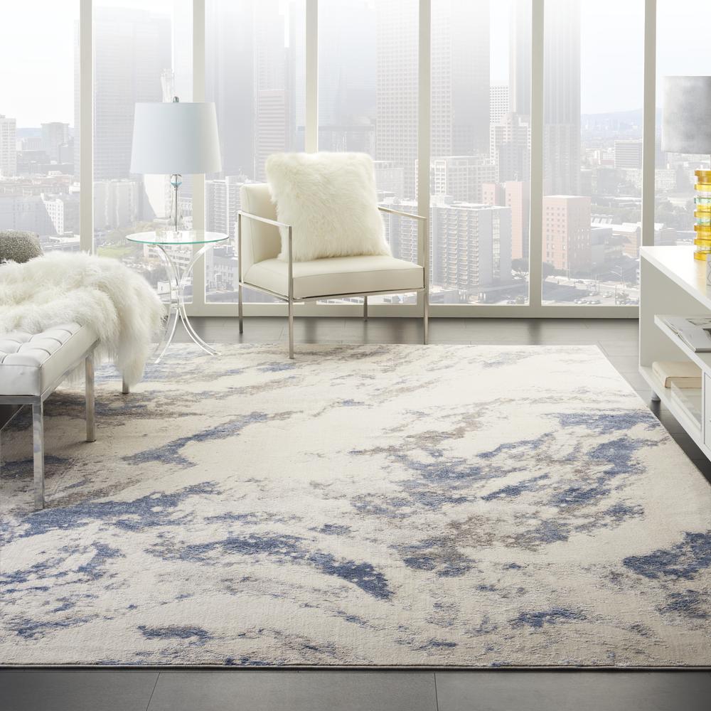 Nourison Home Sleek Textures Area Rug. Picture 3