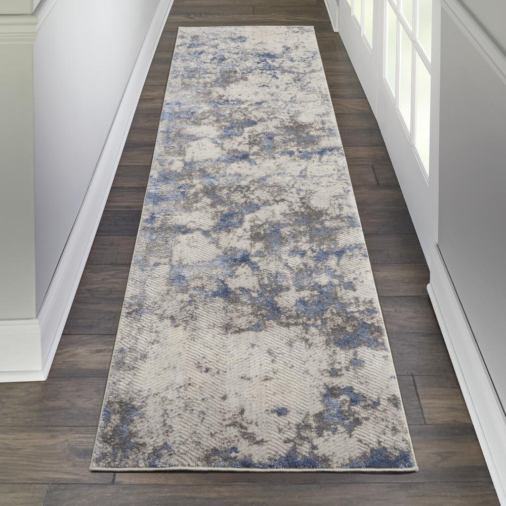 Nourison Home Sleek Textures Area Rug. Picture 2