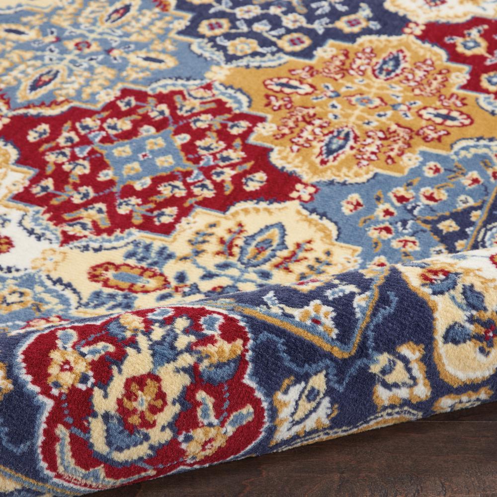 Bohemian Rectangle Area Rug, 6' x 9'. Picture 8