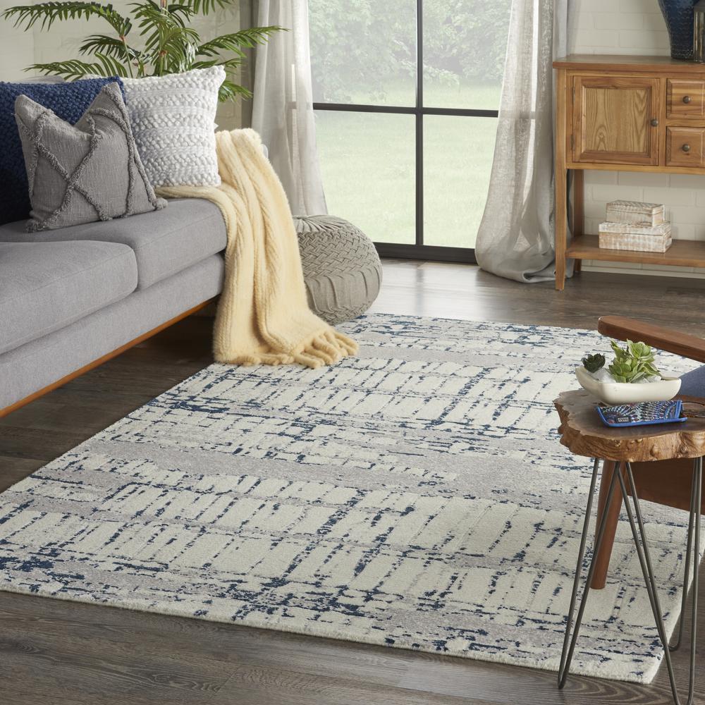 Modern Rectangle Area Rug, 6' x 8'. Picture 3