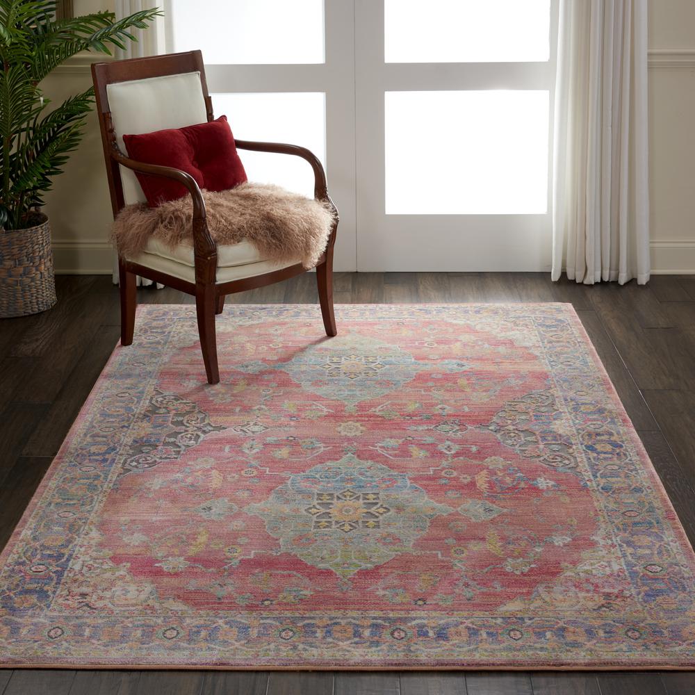 Vintage Rectangle Area Rug, 4' x 6'. Picture 2