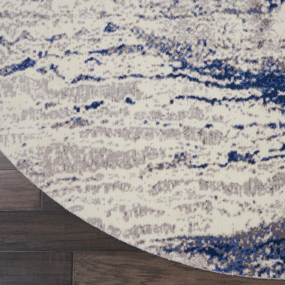 Modern Round Area Rug, 8' x Round. Picture 5