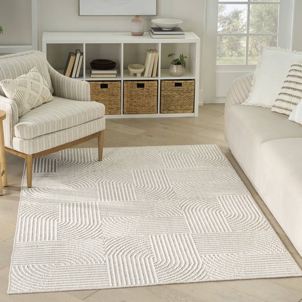 Nourison Home Textured Home Area Rug. Picture 2