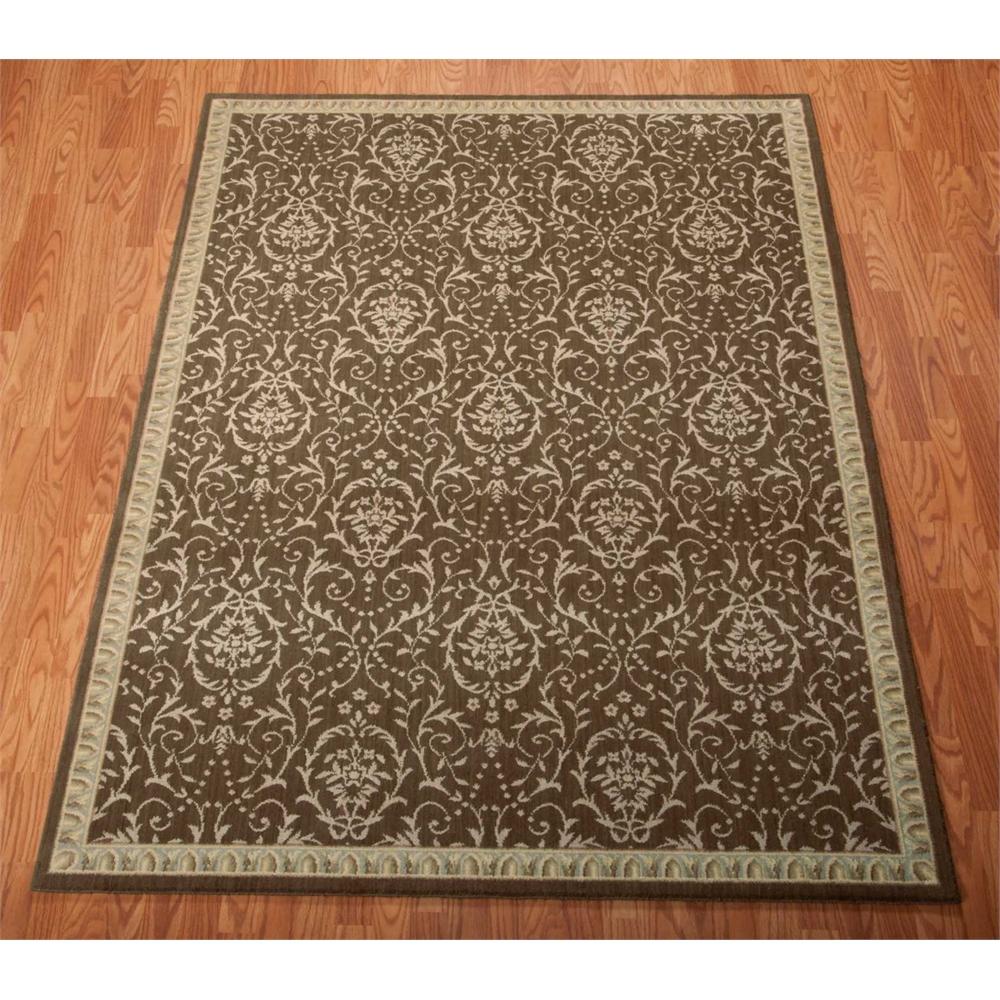 Riviera Chocolate Area Rug. Picture 3