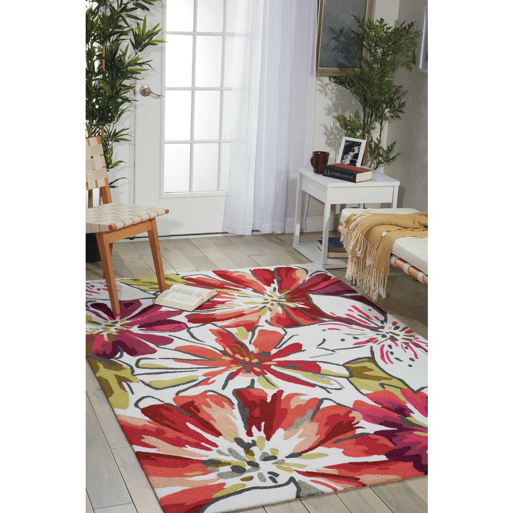 Contemporary Rectangle Area Rug, 4' x 6'. Picture 3