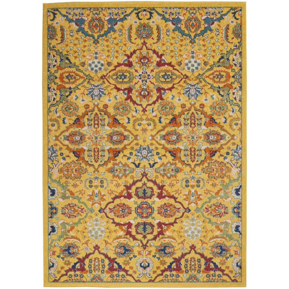 Bohemian Rectangle Area Rug, 5' x 7'. Picture 1