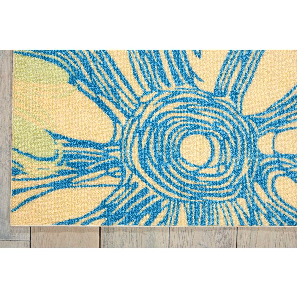 Home & Garden Area Rug, Blue, 10' x 13'. Picture 3