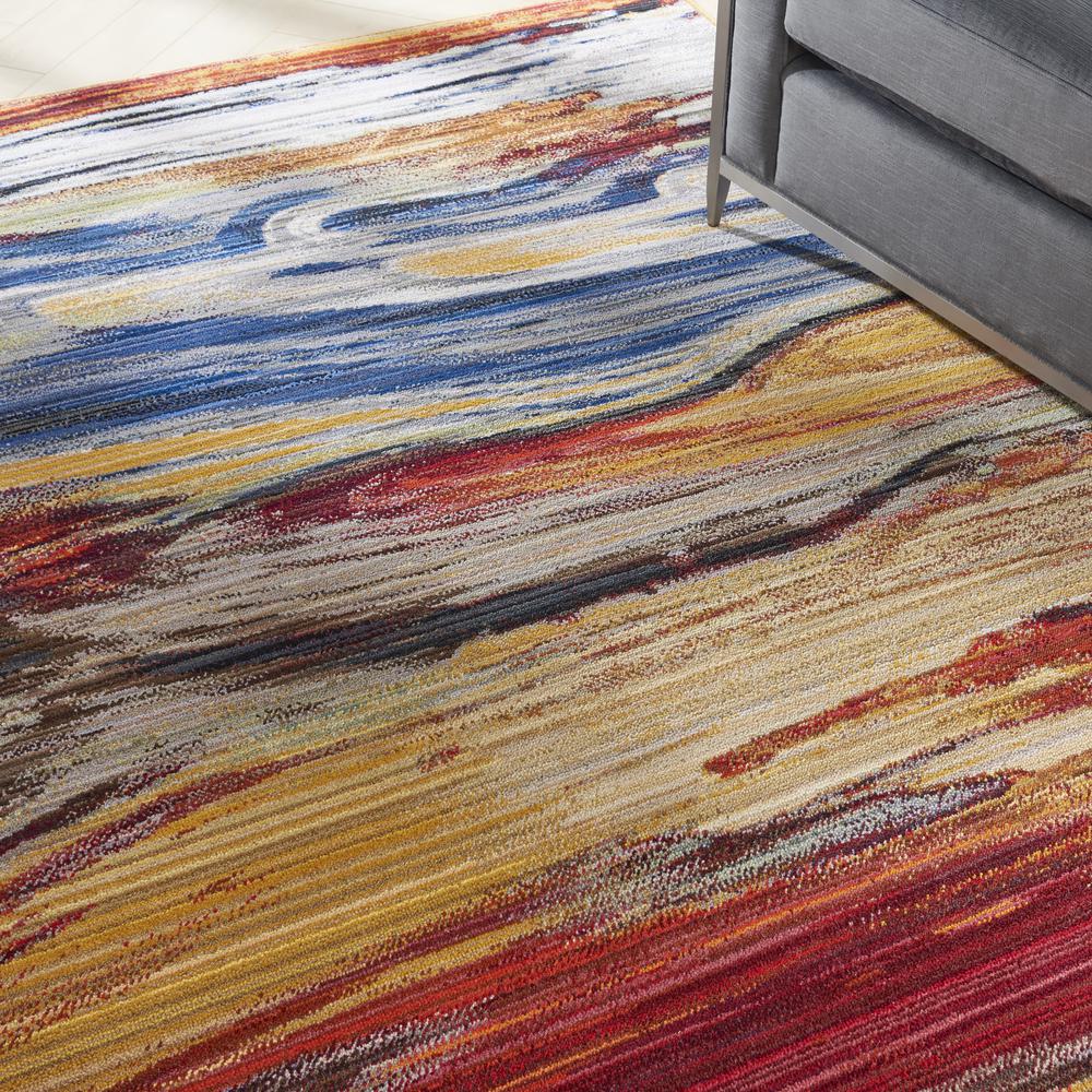 Modern Rectangle Area Rug, 4' x 6'. Picture 8
