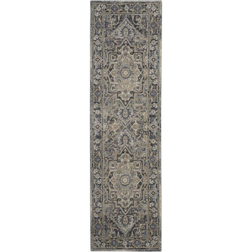 Vintage Runner Area Rug, 8' Runner. Picture 1