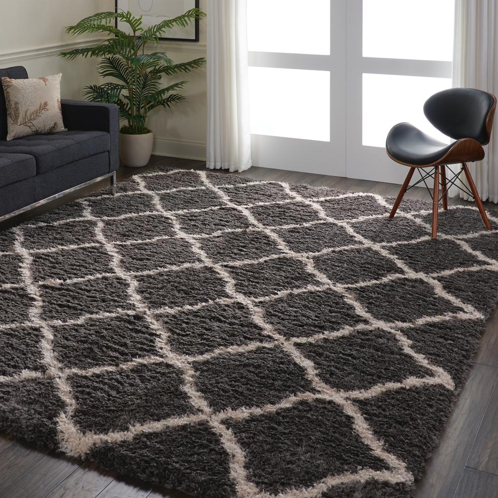 Shag Rectangle Area Rug, 9' x 12'. Picture 9