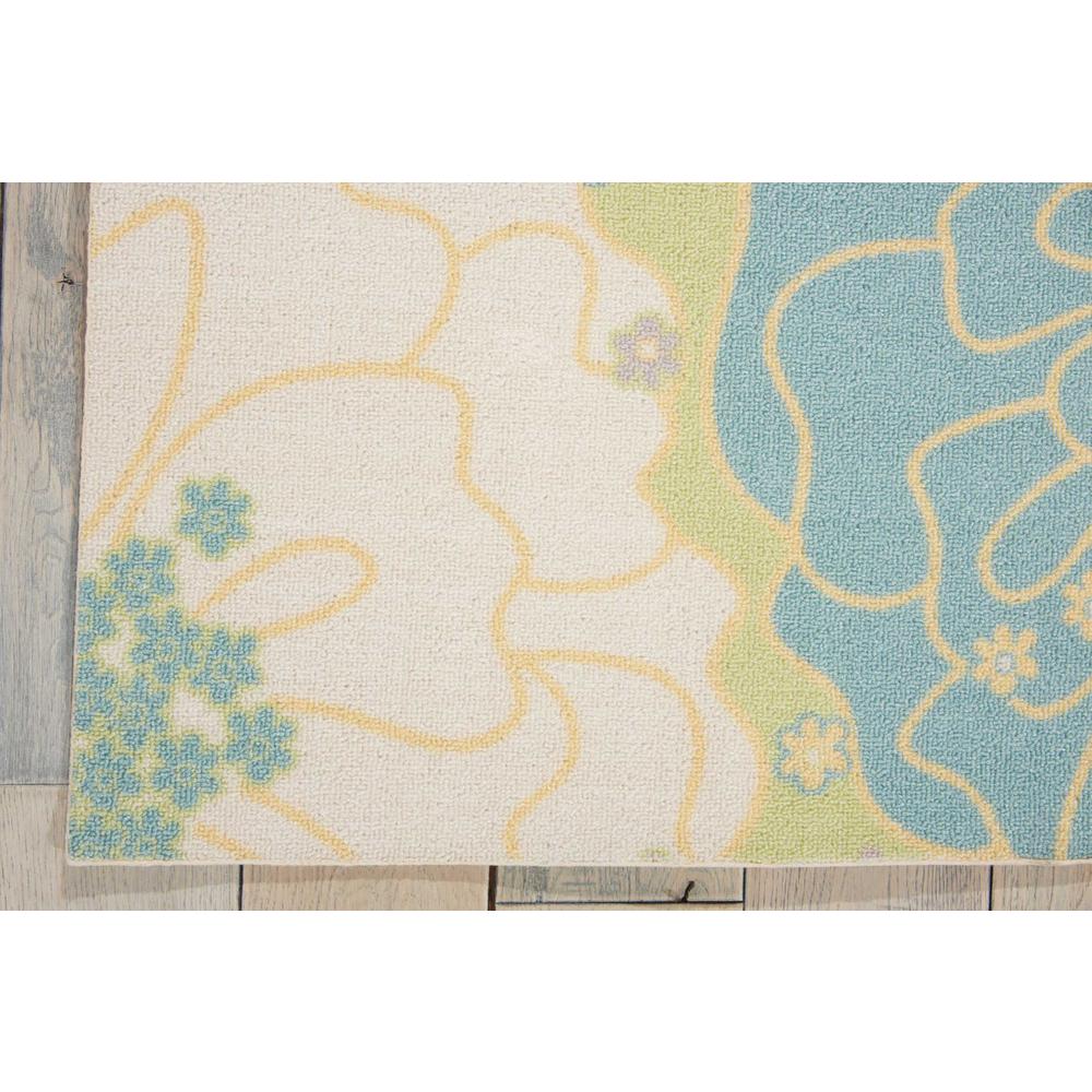 Home & Garden Area Rug, Green, 7'9" x 10'10". Picture 3