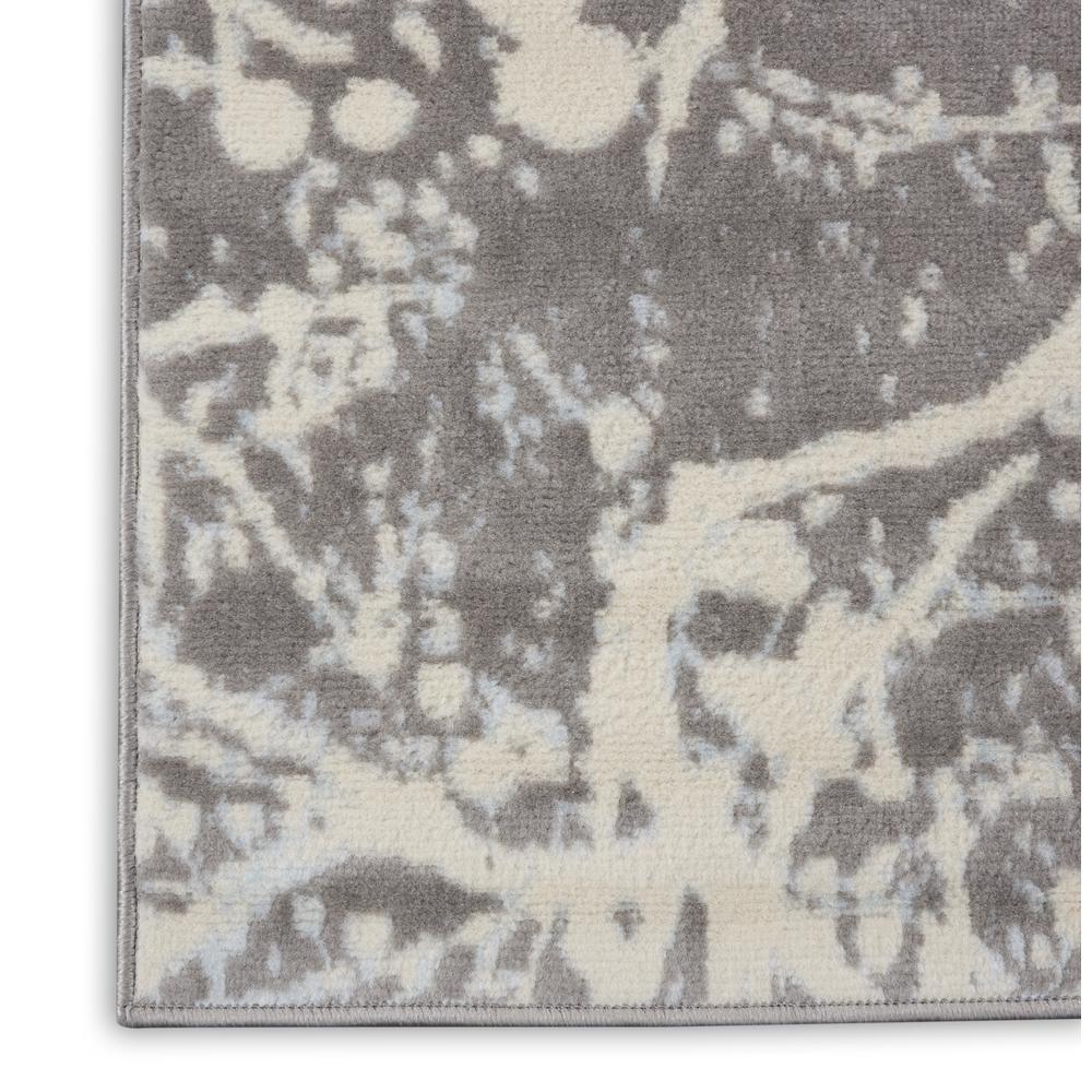 Jubilant Area Rug, Grey, 2' x 4'. Picture 5