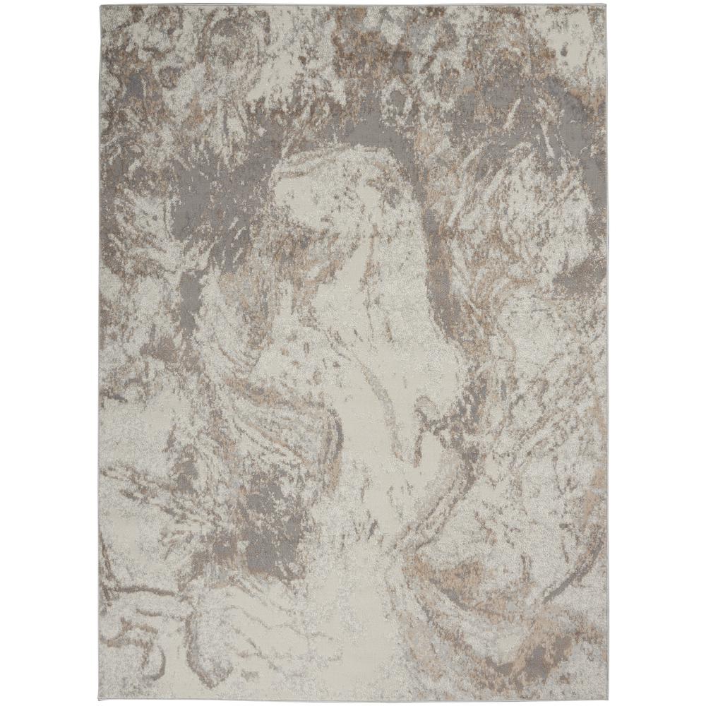 Modern Rectangle Area Rug, 5' x 7'. Picture 1
