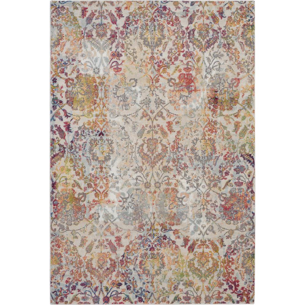 Vintage Rectangle Area Rug, 4' x 6'. Picture 1