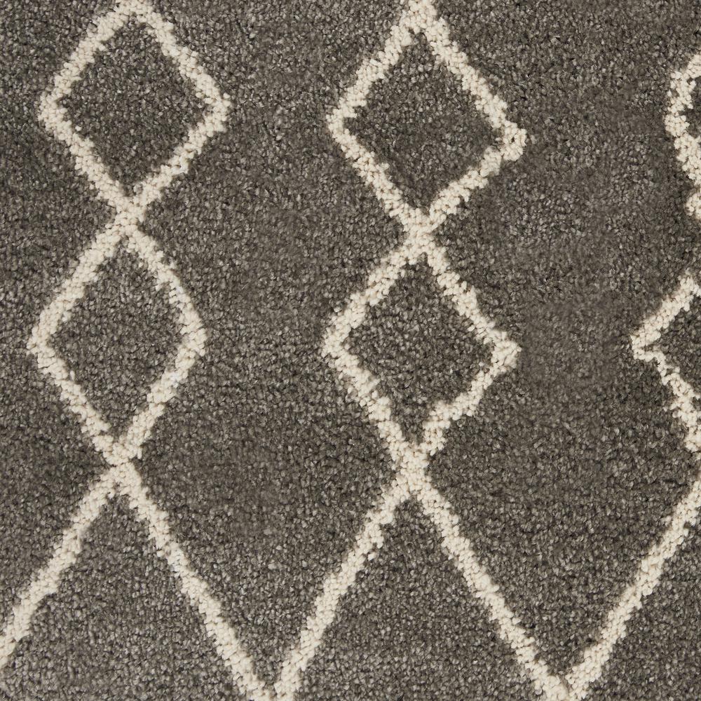 Nourison Home Geometric Shag Area Rug. Picture 6