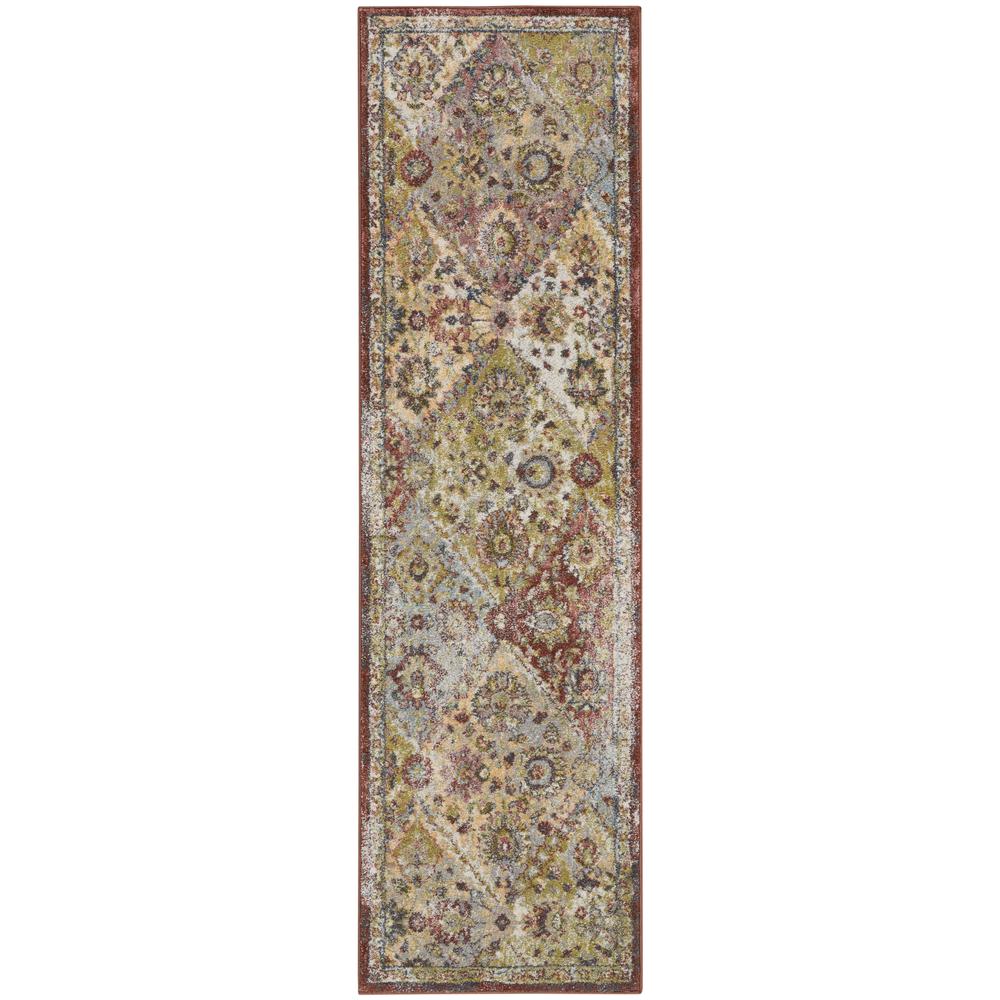 Vintage Runner Area Rug, 8' Runner. Picture 1