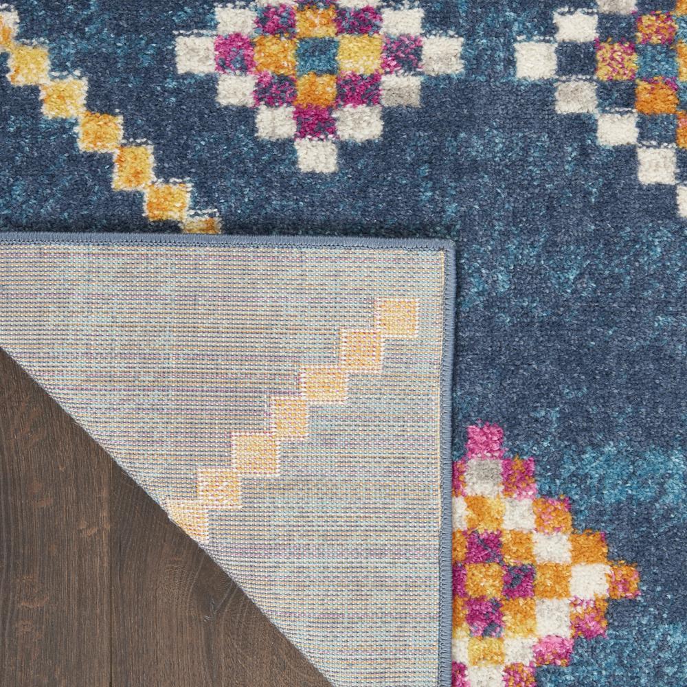 Rectangle Bohemian Machine Made Area Rug. Picture 3