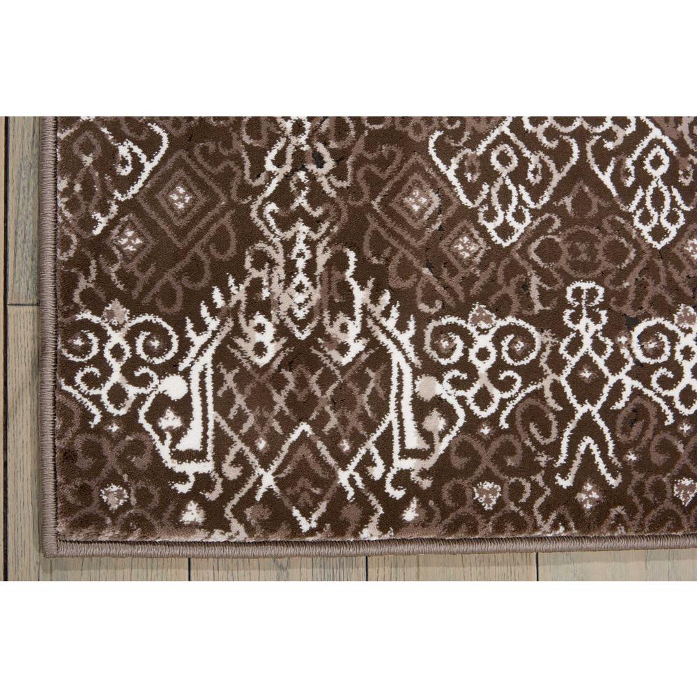 Karma Area Rug, Mocha, 3'9" x 5'9". Picture 3