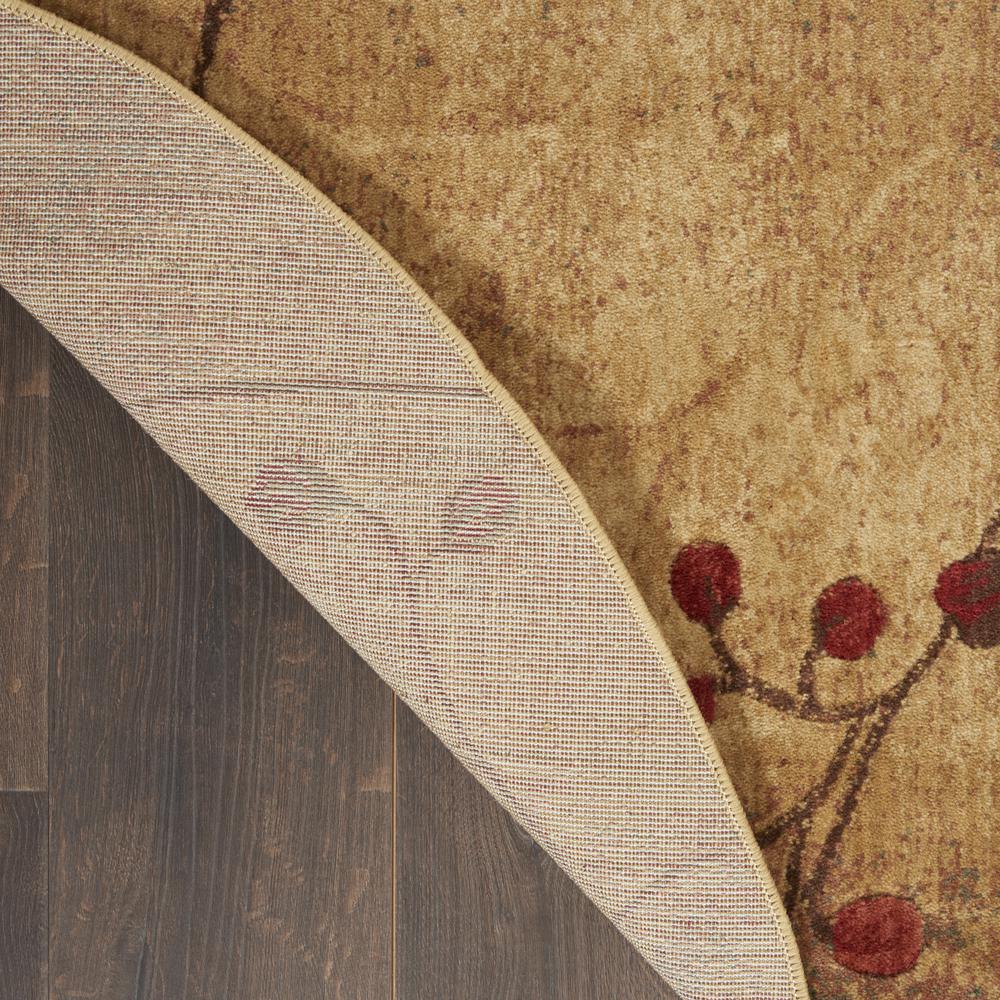 Rustic Round Area Rug, 8' x Round. Picture 3