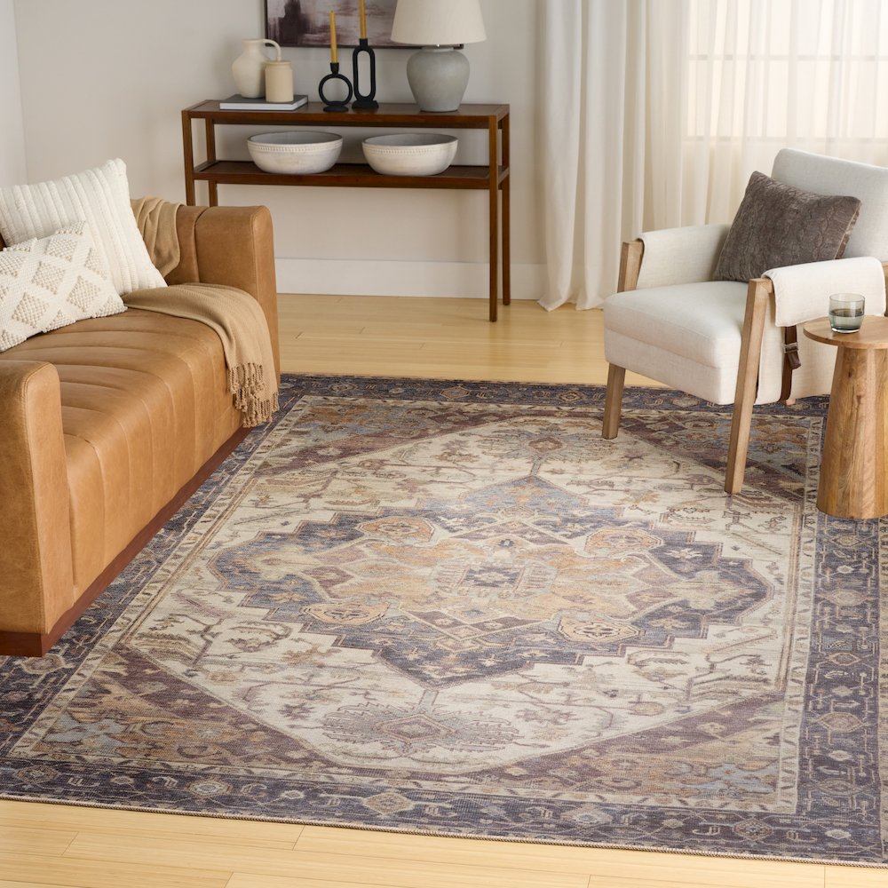 Nourison Home Vintage Washables Area Rug. Picture 5