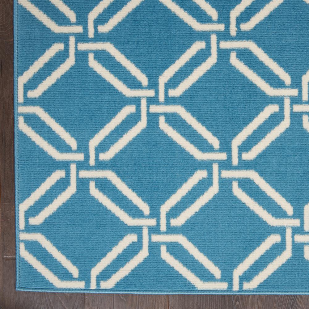 Jubilant Area Rug, Blue, 5'3" x 7'3". Picture 4