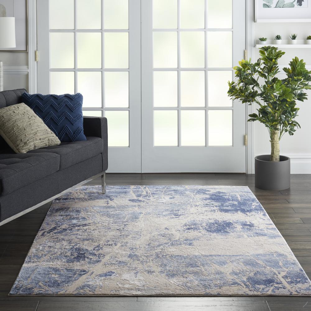 Nourison Home Sleek Textures Area Rug. Picture 3