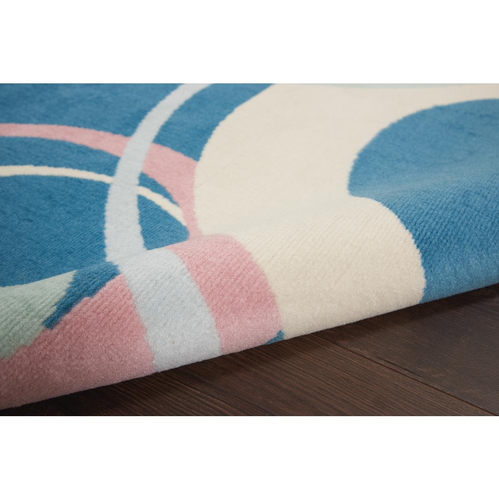 Grafix Area Rug, Blue Multicolor, 6'X9'. Picture 7