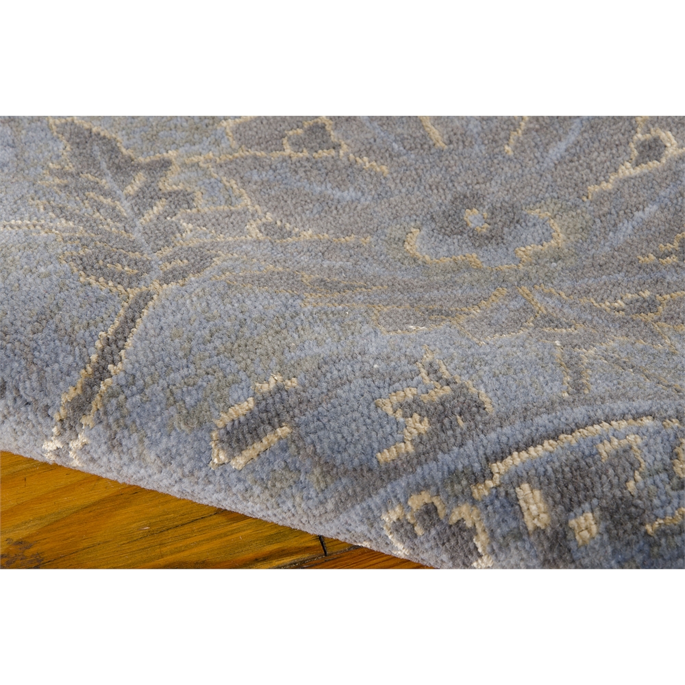 Silk Infusion Rectangle Rug By, Blue, 7'9" X 9'9". Picture 5
