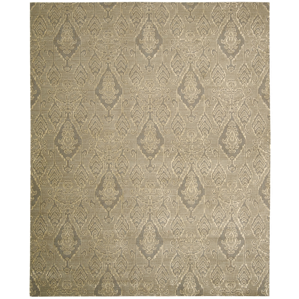 Silk Infusion Rectangle Rug By, Grey, 7'9" X 9'9". Picture 6