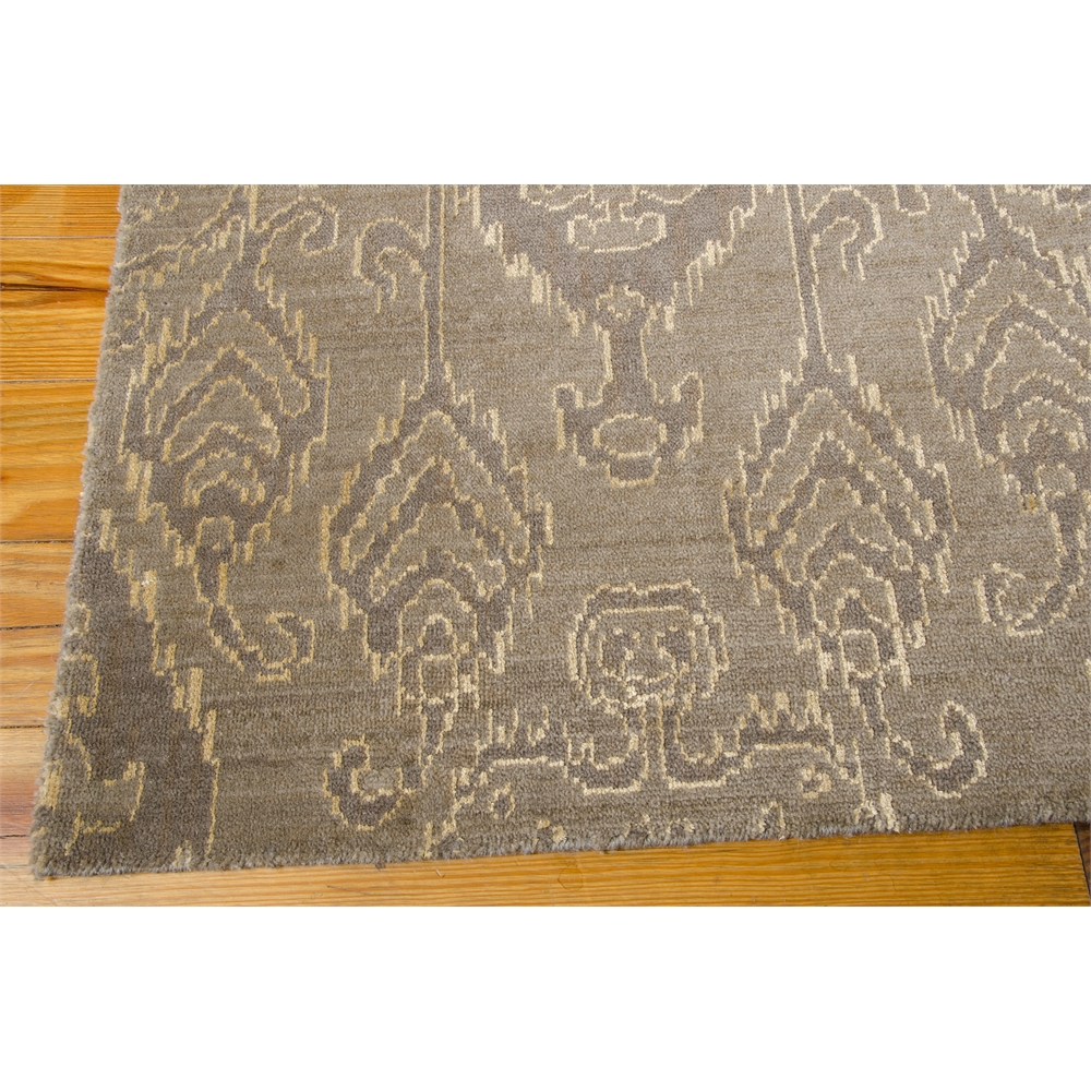 Silk Infusion Rectangle Rug By, Grey, 7'9" X 9'9". Picture 1