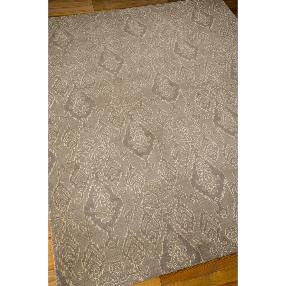 Silk Infusion Rectangle Rug By, Grey, 7'9" X 9'9". Picture 4